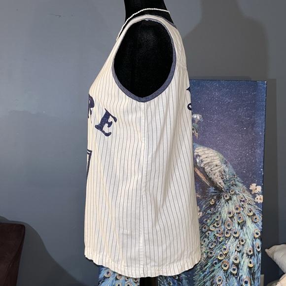 Pinky Size M Umpire Cotton Tank - Picture 4 of 9